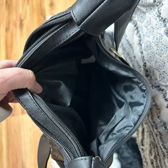 Multicolor Patchwork Shoulder Bag - Picture 4 of 5